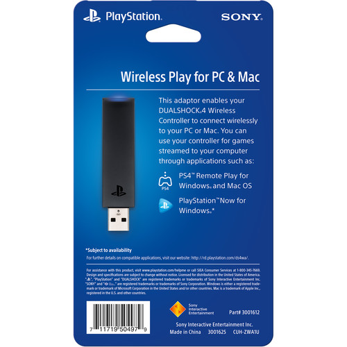 sony ps4 adapter pc