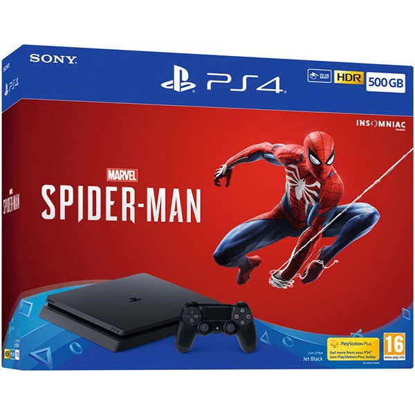 Sony PlayStation 4 500GB Jet Black Console for sale online