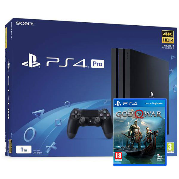 PS4 God of War Limited Edition Pro 1TB Console Box PlayStation 4 [BOX]