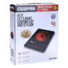 Geepas GIC33013 2000W Digital Infrared Cooker - Portable Fast & Precise Cooking With Touch Control, LED Display, 8 Power Levels | Suitable For All Kinds Of Cookware