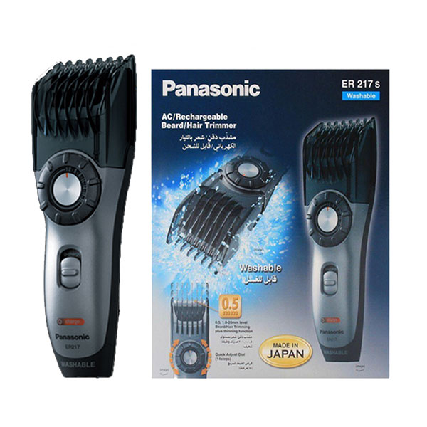 Panasonic Rechargeable Beard and Hair Trimmer ER217s