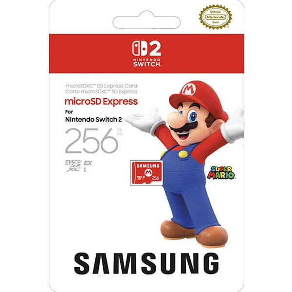 Samsung microSD Express Card 256GB for Nintendo Switch™ 2